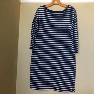 Gap XL stretchy striped dress